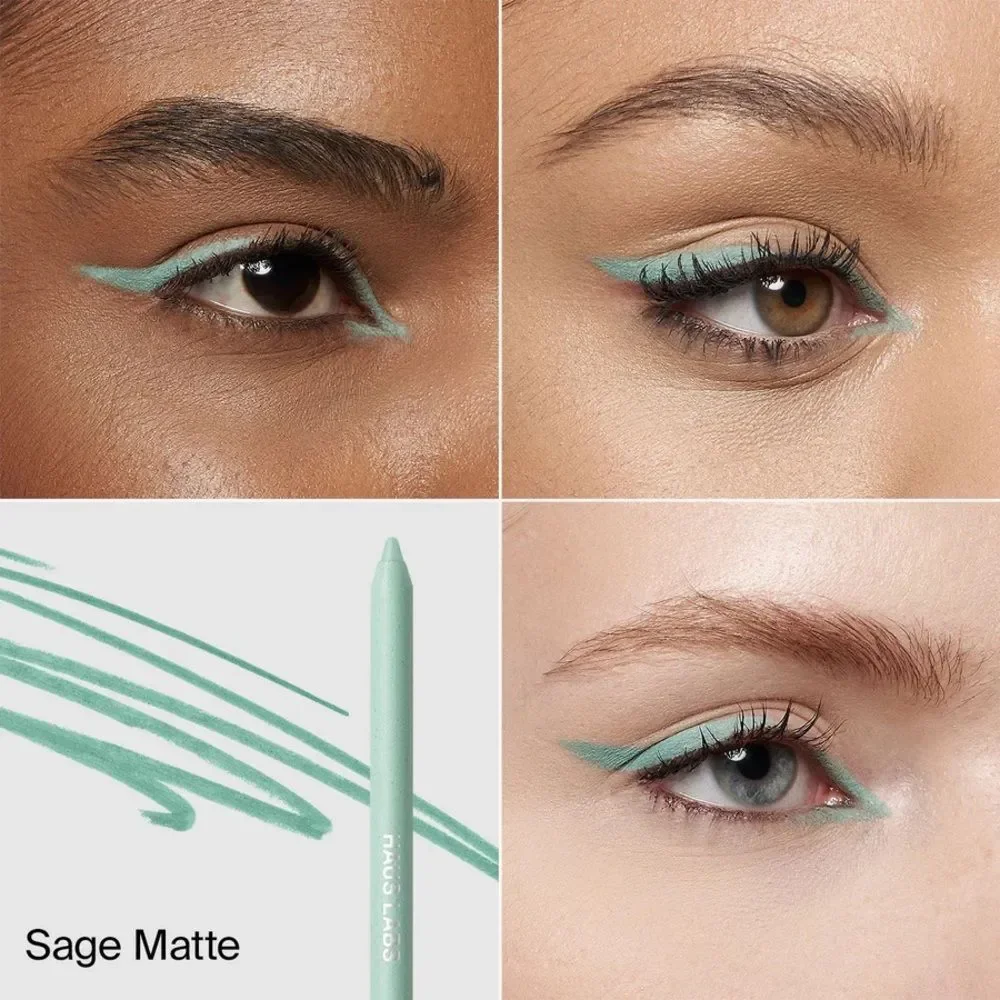 Haus Labs Optic Intensity Eco Eyeliner- Sage Matte